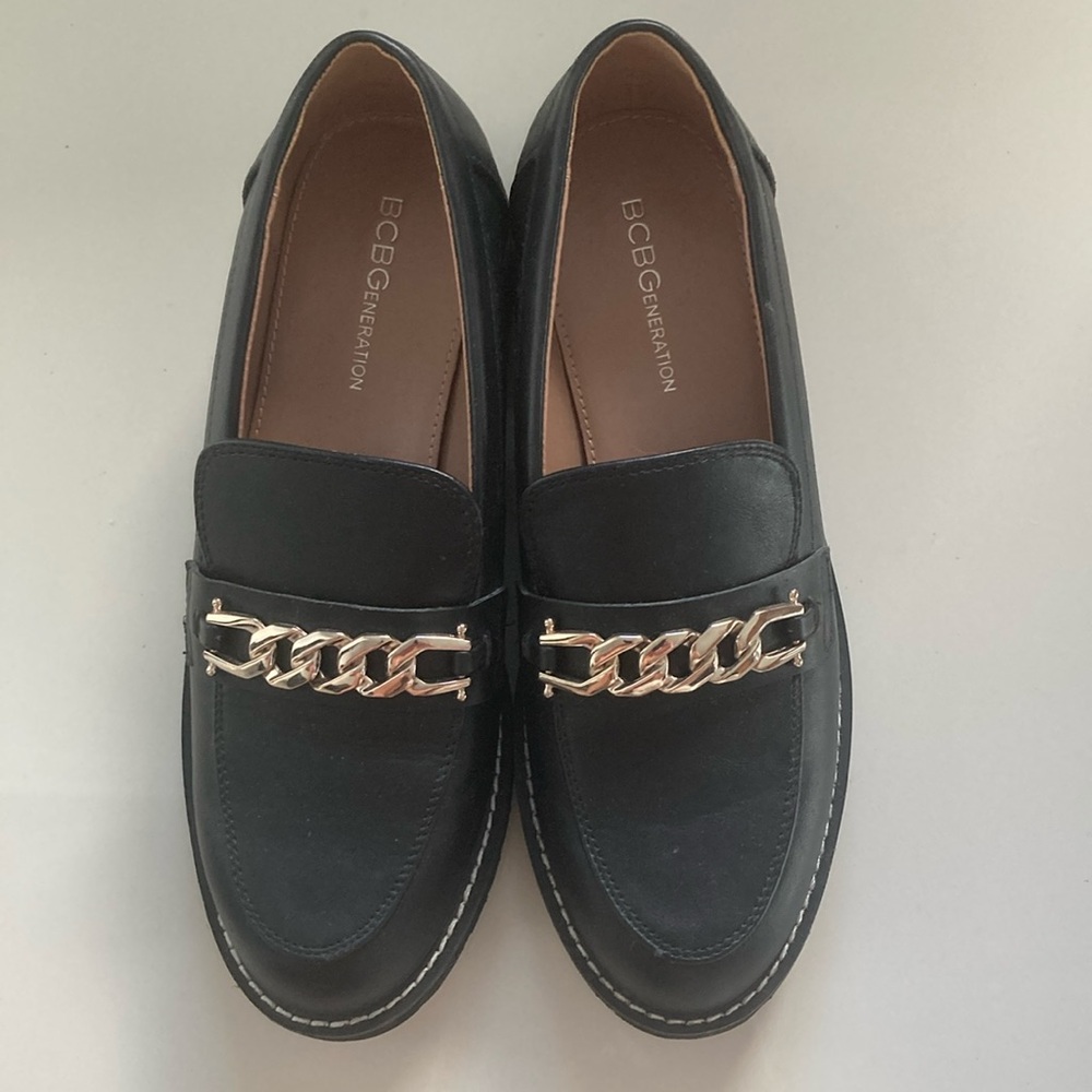 BCBGeneration black loafers 8.5M